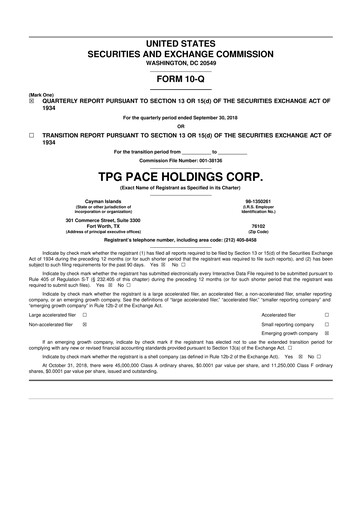 Thumbnail Accel Entertainment 10-Q Quarterly Report FY2018 