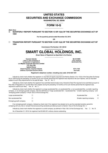 Thumbnail Penguin Solutions 10-Q Quarterly Report FY2019 