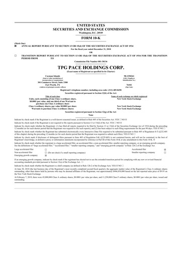 Thumbnail Accel Entertainment 10-K Annual Report 2018