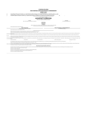 Thumbnail Genpact 10-K Annual Report 2018