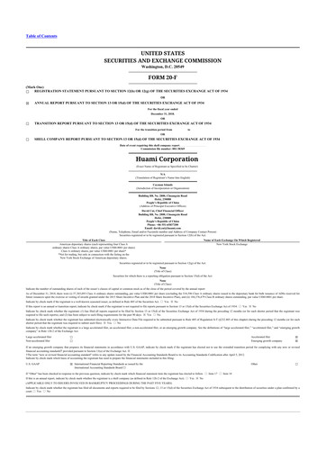 Thumbnail Zepp Health 20-F Annual Report 2018