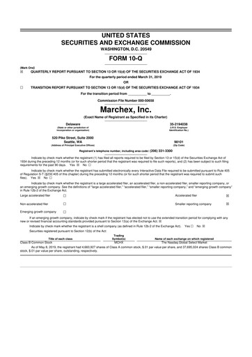 Thumbnail Marchex 10-Q Quarterly Report FY 