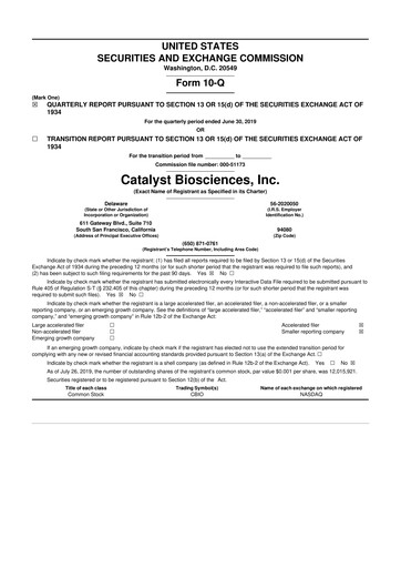 Vorschaubild Gyre Therapeutics 10-Q Quartalsbericht  