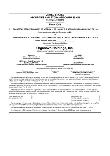 Thumbnail VivoSim Labs 10-Q Quarterly Report FY2020 