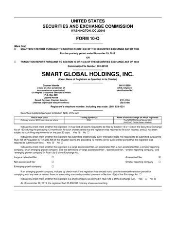 Thumbnail Penguin Solutions 10-Q Quarterly Report FY2020 