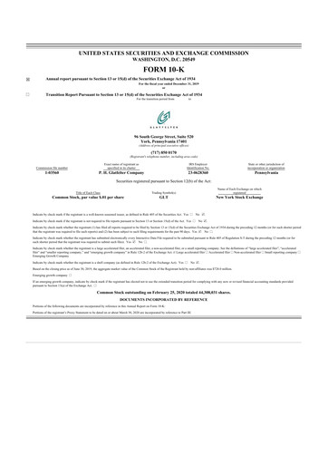 Vorschaubild Magnera 10-K Jahresbericht 2019