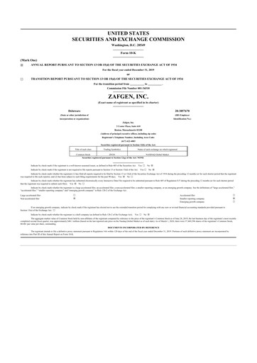 Thumbnail Larimar Therapeutics 10-K Annual Report 2019