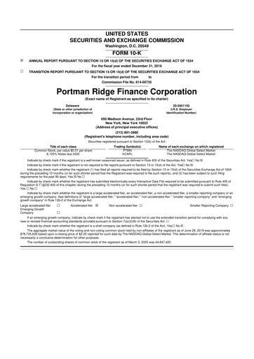 Vorschaubild BCP Investment Corporation 10-K Jahresbericht 