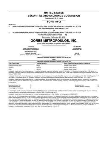 Miniature Luminar Technologies 10-Q Rapport trimestriel 2020 