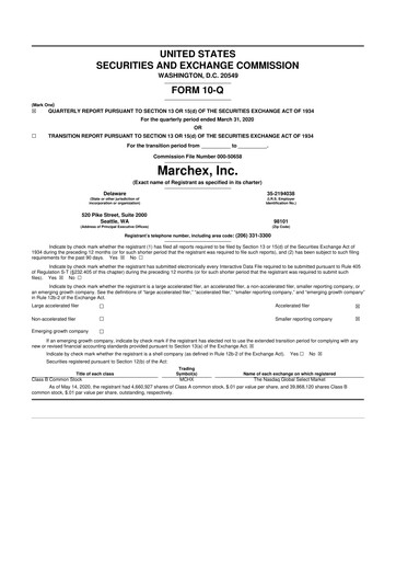 Thumbnail Marchex 10-Q Quarterly Report FY 