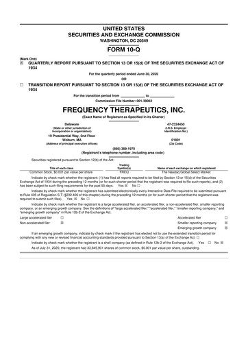 Thumbnail Korro Bio 10-Q Quarterly Report FY2020 