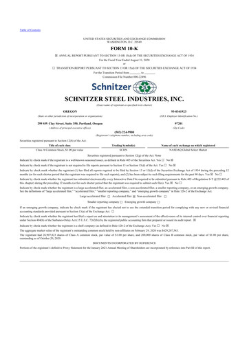 Thumbnail Radius Recycling 10-K Annual Report 2020