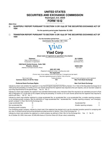 Thumbnail Pursuit Attractions and Hospitality 10-Q Quarterly Report FY2020 