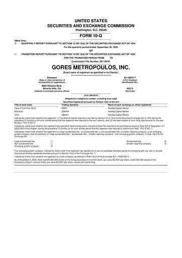 Miniature Luminar Technologies 10-Q Rapport trimestriel 2020 