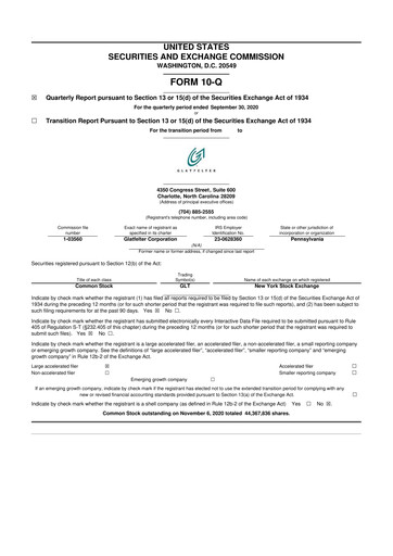 Thumbnail Magnera 10-Q Quarterly Report FY2020 