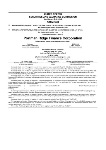 Vorschaubild BCP Investment Corporation 10-K Jahresbericht 