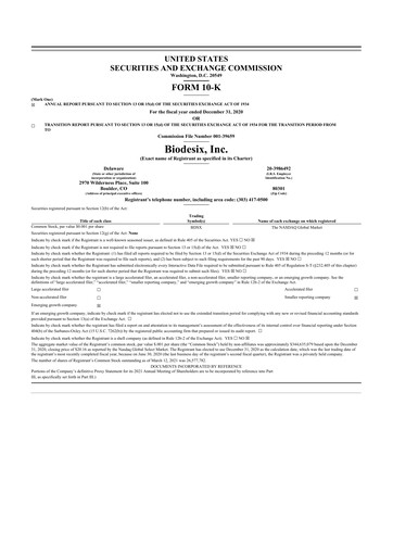 Thumbnail Biodesix 10-K Annual Report 2020