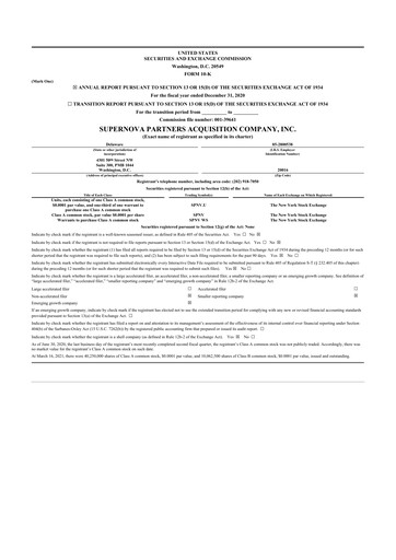 Miniature Offerpad 10-K Rapport annuel 2020