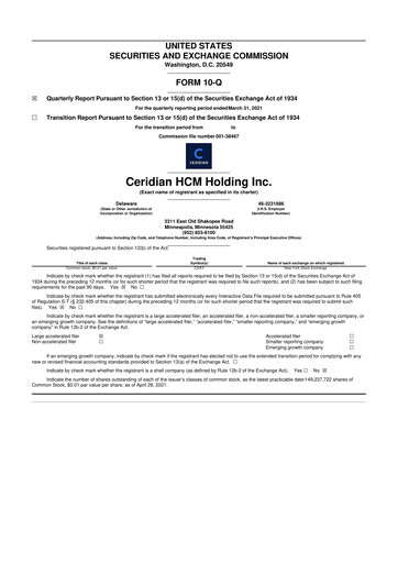 Thumbnail Dayforce 10-Q Quarterly Report FY 