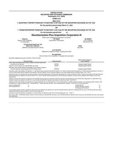 Thumbnail Solid Power 10-Q Quarterly Report FY 