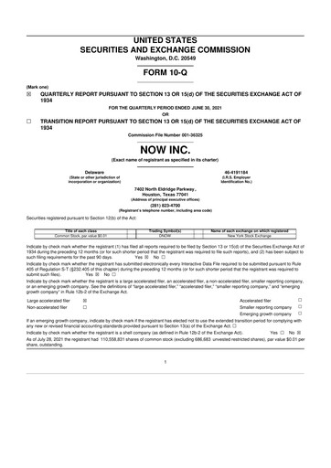Thumbnail DNOW Inc. 10-Q Quarterly Report FY2021 
