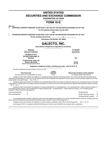 Miniature Damora Therapeutics 10-Q Rapport trimestriel 2021 