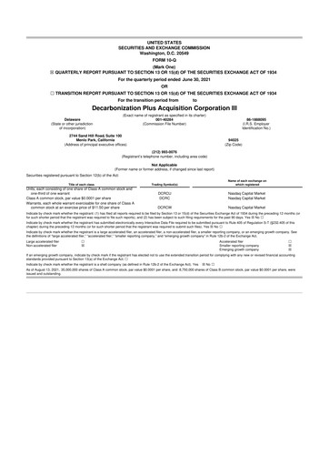 Thumbnail Solid Power 10-Q Quarterly Report FY 