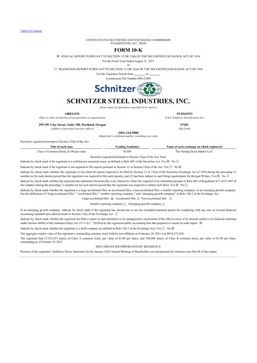 Thumbnail Radius Recycling 10-K Annual Report 2021