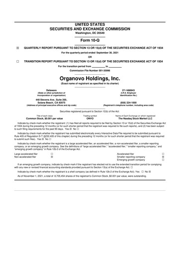 Thumbnail VivoSim Labs 10-Q Quarterly Report FY 