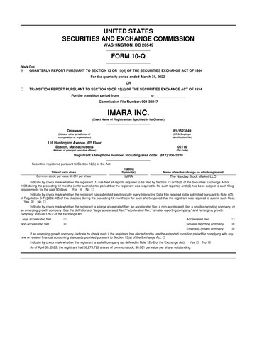 Miniature Enliven Therapeutics 10-Q Rapport trimestriel 2022 