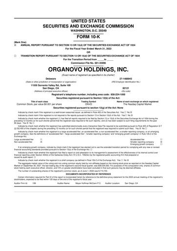 Thumbnail VivoSim Labs 10-K Annual Report 2022