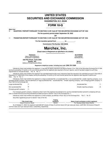 Thumbnail Marchex 10-Q Quarterly Report FY 