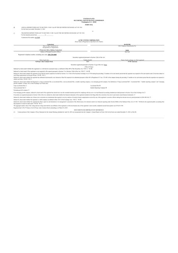 Vorschaubild Acme United 10-K Jahresbericht 2022