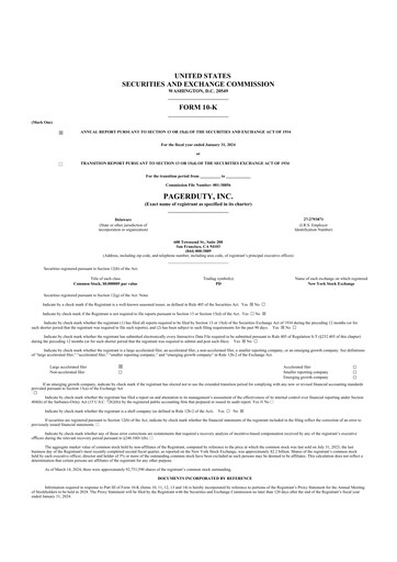 Thumbnail PagerDuty 10-K Annual Report 2024