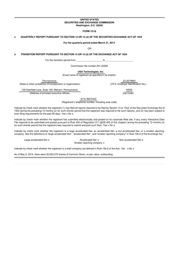 Thumbnail Cantaloupe 10-Q Quarterly Report FY2014 