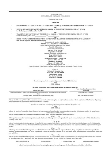 Thumbnail Grupo Aval
 20-F Annual Report 