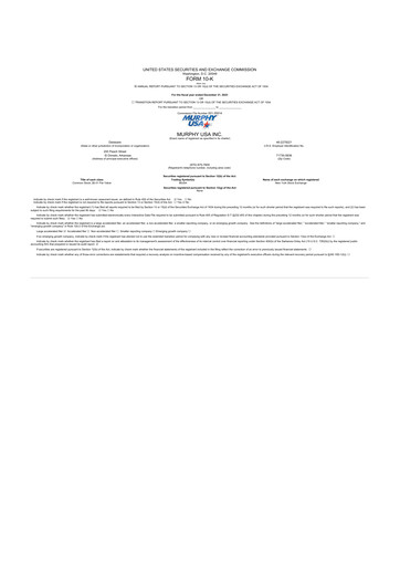 Thumbnail Murphy USA
 10-K Annual Report 2023