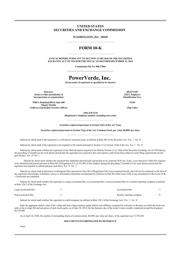 Thumbnail 374Water 10-K Annual Report 2019