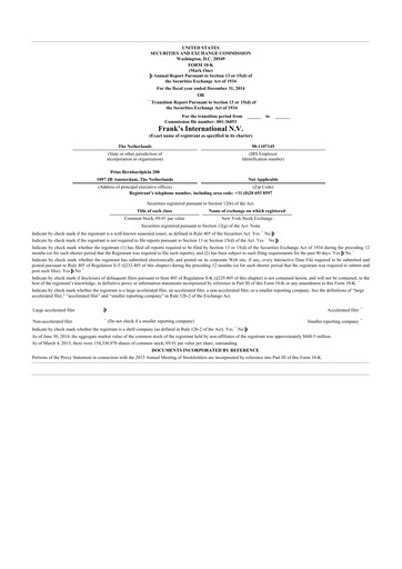 Thumbnail Expro Group 10-K Annual Report 2014