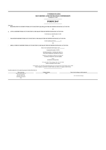 Thumbnail Sociedad Química y Minera 20-F Annual Report 2021