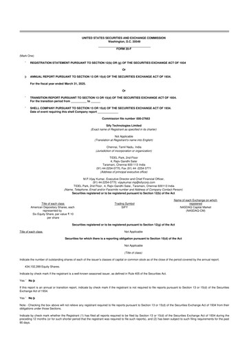 Thumbnail Sify Technologies 
 20-F Annual Report 2025
