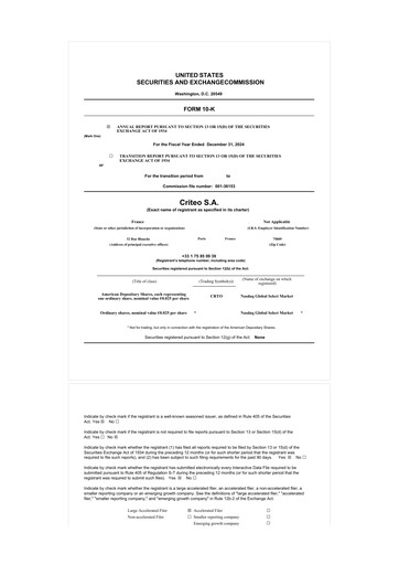 Thumbnail Criteo 10-K Annual Report 2024