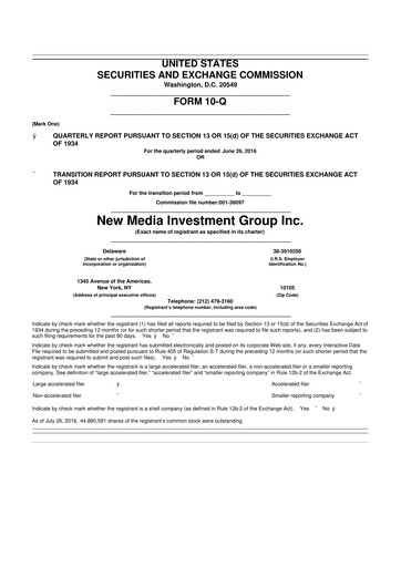 Thumbnail Gannett 10-Q Quarterly Report FY 