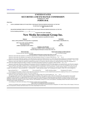 Thumbnail Gannett 10-K Annual Report 2018