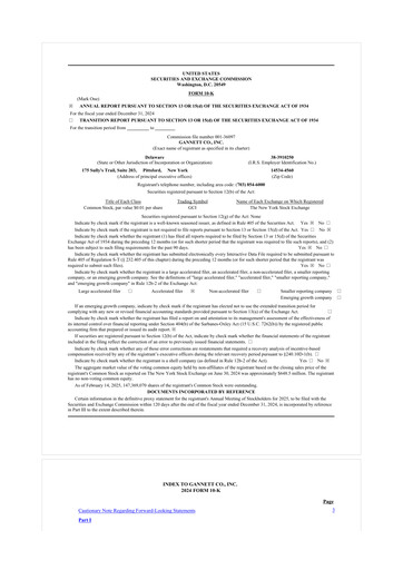 Thumbnail Gannett 10-K Annual Report 2024