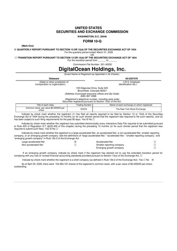 Vorschaubild DigitalOcean 10-Q Quartalsbericht 2026 