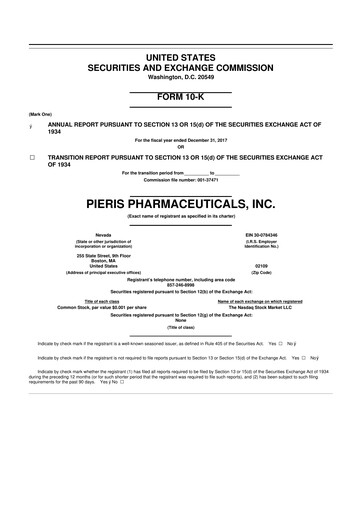 Thumbnail Palvella Therapeutics 10-K Annual Report 2017