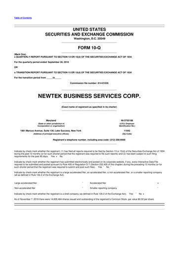 Thumbnail NewtekOne 10-Q Quarterly Report FY 