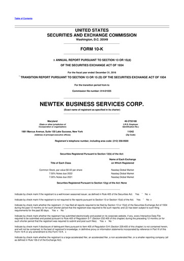 Miniature NewtekOne 10-K Rapport annuel 