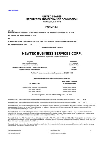 Miniature NewtekOne 10-K Rapport annuel 